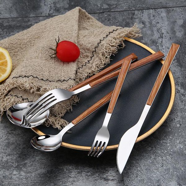 5pcs/set of stainless steel imitation wooden handle knife and fork spoon dinnerware sets tableware kitchen,dining & bar
5pcs/set of stainless steel imitation wooden handle knife and fork spoon dinnerware sets tableware kitchen,dining & bar