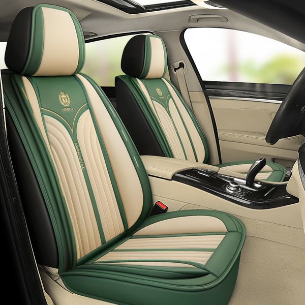 car accessory seat cover for sedan suv durable leather universal five seats set cushion including front and rear covers full covered gray de
car accessory seat cover for sedan suv durable leather universal five seats set cushion including front and rear covers full covered gray de