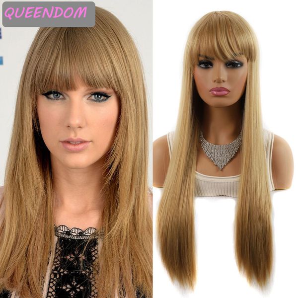 honey blonde long wig 25 inch natural straight synthetic hair wigs for women heat resistant fiber lolita cosplay wig with bangs, Black
honey blonde long wig 25 inch natural straight synthetic hair wigs for women heat resistant fiber lolita cosplay wig with bangs, Black