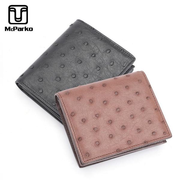 wallets mcparko luxury ostrich genuine leather wallet men slim short mens for money and cards original bifold, Red;black
wallets mcparko luxury ostrich genuine leather wallet men slim short mens for money and cards original bifold, Red;black