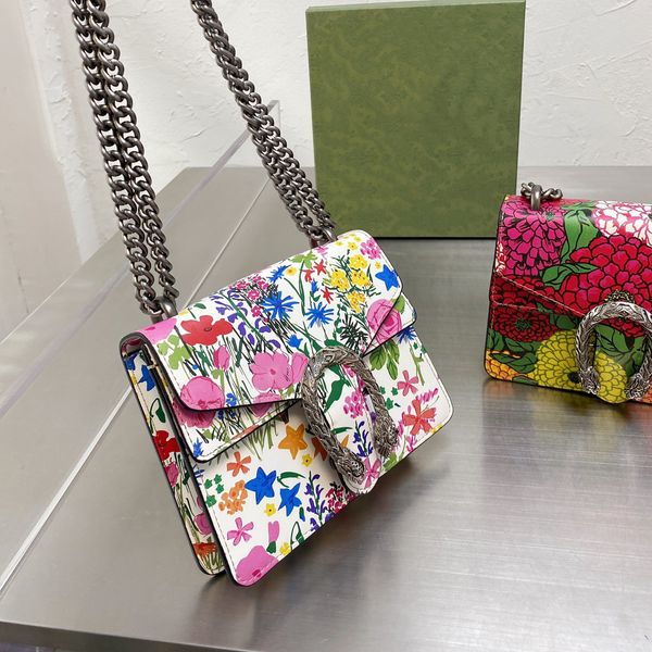 2021 summer flowers printing fashion bags classic messenger shoulder handbags chains crossbody handbag high-grade flap purses coins card wal
2021 summer flowers printing fashion bags classic messenger shoulder handbags chains crossbody handbag high-grade flap purses coins card wal