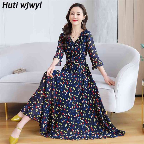 spring autumn 4xl plus size half sleeve women dress boho vintage red print chiffon beach maxi elegant party vestidos 210528, Black;gray
spring autumn 4xl plus size half sleeve women dress boho vintage red print chiffon beach maxi elegant party vestidos 210528, Black;gray