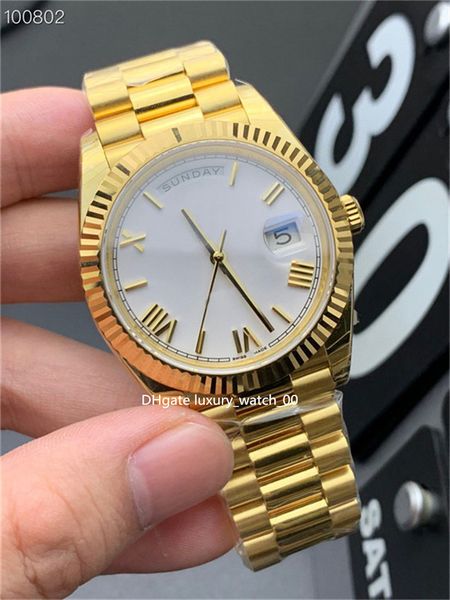 luxury men's watches ew factory produces watch 40mm 3255 timing movement gold selling week calendar automatic mechanical wristwatch-97, Slivery;brown
luxury men's watches ew factory produces watch 40mm 3255 timing movement gold selling week calendar automatic mechanical wristwatch-97, Slivery;brown
