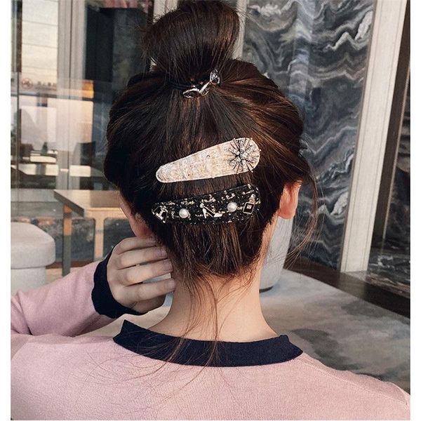 hair clips & barrettes luxury jewelry pearl camellia hairpin charm duckbill clip bangs headdress women side hairpins, Golden;silver
hair clips & barrettes luxury jewelry pearl camellia hairpin charm duckbill clip bangs headdress women side hairpins, Golden;silver