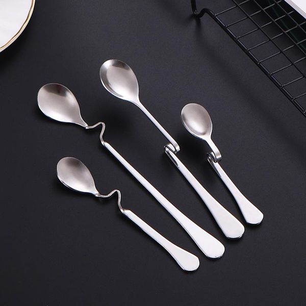 spoons creative stainless steel hanging cup spoon restaurant el curved handle twisting coffee milk tea stirring
spoons creative stainless steel hanging cup spoon restaurant el curved handle twisting coffee milk tea stirring