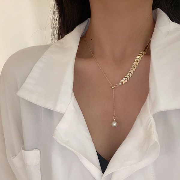 timeonly statement stretchable simulation pearl necklaces for wowen ladies small link chain choker necklace delicate jewelry, Golden;silver
timeonly statement stretchable simulation pearl necklaces for wowen ladies small link chain choker necklace delicate jewelry, Golden;silver