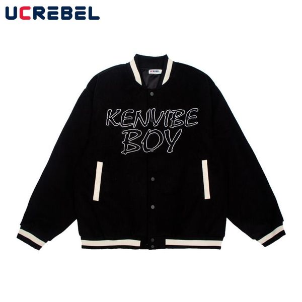 men's jackets letter embroidery baseball jacket mens high street varsity autumn streetwear loose casual outerwear men, Black;brown
men's jackets letter embroidery baseball jacket mens high street varsity autumn streetwear loose casual outerwear men, Black;brown