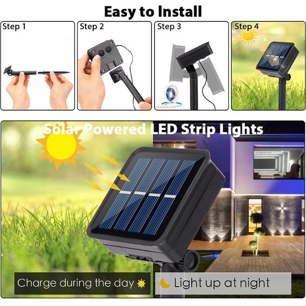 solar lamps street garland string lights outdoor decorative strip landscape lighting 9.8ft light for garden decoration
solar lamps street garland string lights outdoor decorative strip landscape lighting 9.8ft light for garden decoration