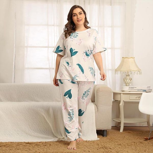 plus size pajamas set large womens sleepwears white print t shirt trousers homewear two pieces nightwear loose sleepwear, Black;red
plus size pajamas set large womens sleepwears white print t shirt trousers homewear two pieces nightwear loose sleepwear, Black;red