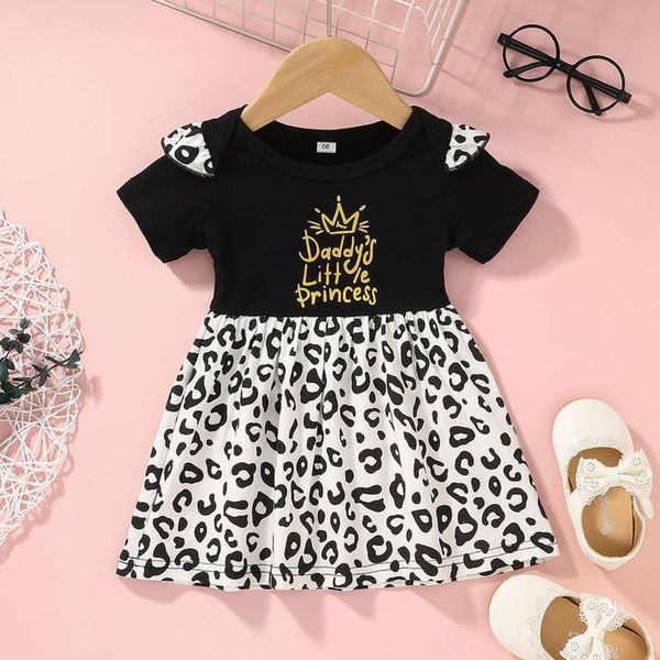 girl's dresses letter splice princess infant kids baby girls sister dress clothes leopard short sleeve summer boho bodysuit sundress, Red;yellow
girl's dresses letter splice princess infant kids baby girls sister dress clothes leopard short sleeve summer boho bodysuit sundress, Red;yellow