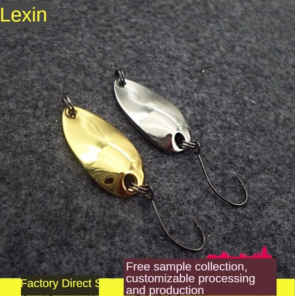 factory direct sales luya bait makou sequin 2.5g3.5g copper road sub-sequin single hook wholesale fishing hooks
factory direct sales luya bait makou sequin 2.5g3.5g copper road sub-sequin single hook wholesale fishing hooks