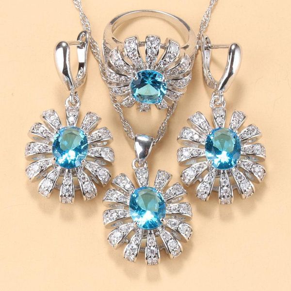 earrings & necklace hawaii vacation trendy costume silver color big flower jewelry sets for women and ring gift box
earrings & necklace hawaii vacation trendy costume silver color big flower jewelry sets for women and ring gift box