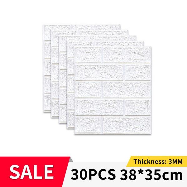 wall stickers 10/20/30pcs self-adhesive home decor wallpaper 3d foam waterproof for children's room living bedroom brick sticker
wall stickers 10/20/30pcs self-adhesive home decor wallpaper 3d foam waterproof for children's room living bedroom brick sticker