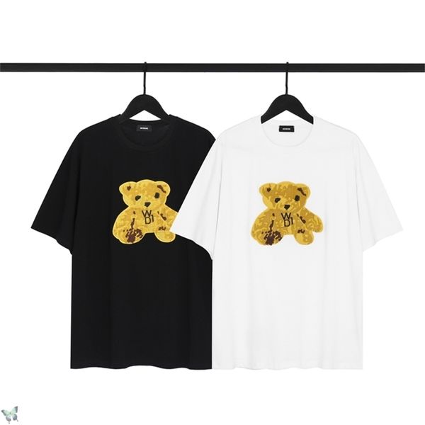 welldone t-shirt golden embroidered bear well done t shirt summer fashion 210420, White
welldone t-shirt golden embroidered bear well done t shirt summer fashion 210420, White