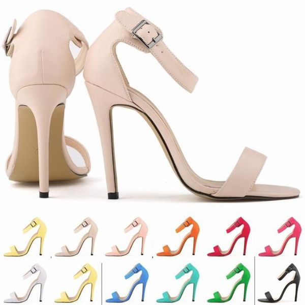 women sandals occupation thin high heels summer brand woman pumps round toe pu 11cm buckle strap shoes size 35-42 white, Black
women sandals occupation thin high heels summer brand woman pumps round toe pu 11cm buckle strap shoes size 35-42 white, Black