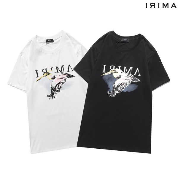 correct version of street fashion brand am capsule crane letter printed short sleeve t-shirt, White;black
correct version of street fashion brand am capsule crane letter printed short sleeve t-shirt, White;black