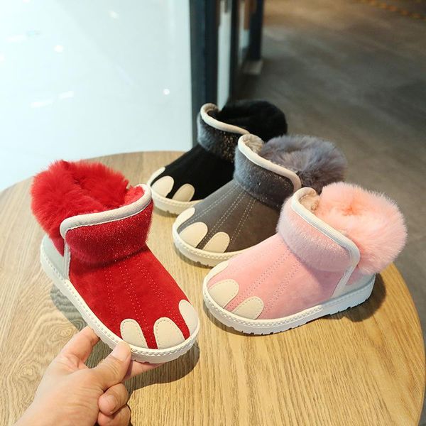 boots warm kids snow for children toddler winter princess shoes non-slip flat round toe boys girls baby lovely, Black;grey
boots warm kids snow for children toddler winter princess shoes non-slip flat round toe boys girls baby lovely, Black;grey