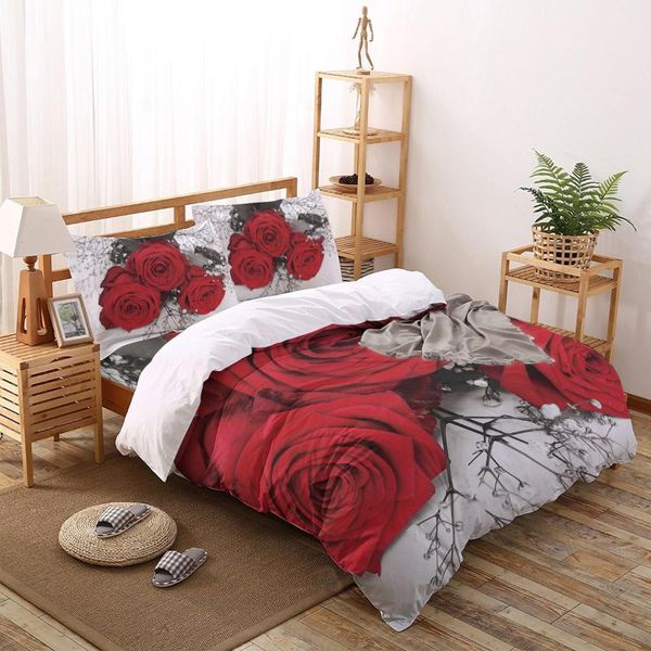bedding sets red rose printed set king size soft fashion duvet cover bed sheet pillowcase
bedding sets red rose printed set king size soft fashion duvet cover bed sheet pillowcase
