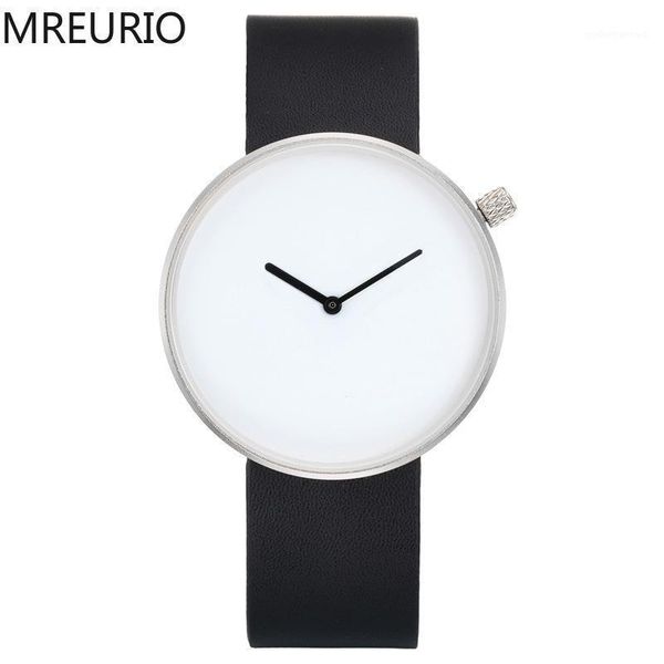 men's women's watch selling minimalist fashion leather quartz cobbleston female wristwatches round blank dial clock, Slivery;brown
men's women's watch selling minimalist fashion leather quartz cobbleston female wristwatches round blank dial clock, Slivery;brown