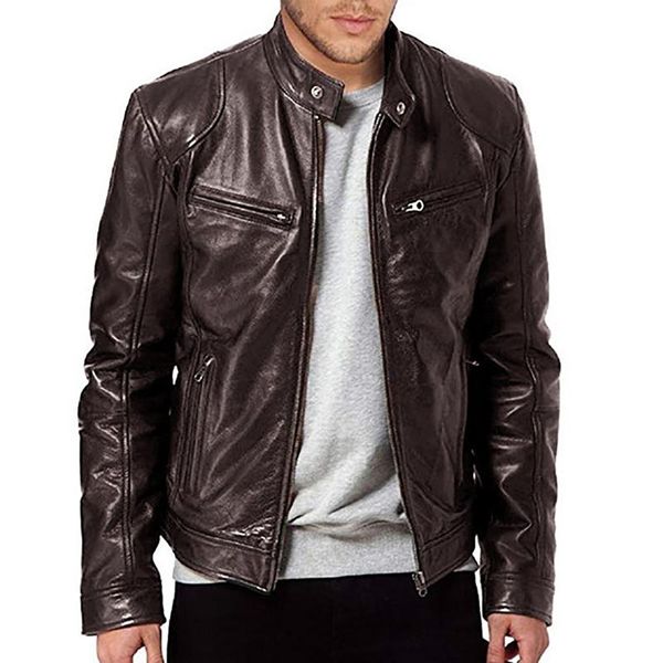 men's jackets men leather jacket casual winter warm blouse thickening fashion biker motor coat outwear outerwear, Black;brown
men's jackets men leather jacket casual winter warm blouse thickening fashion biker motor coat outwear outerwear, Black;brown