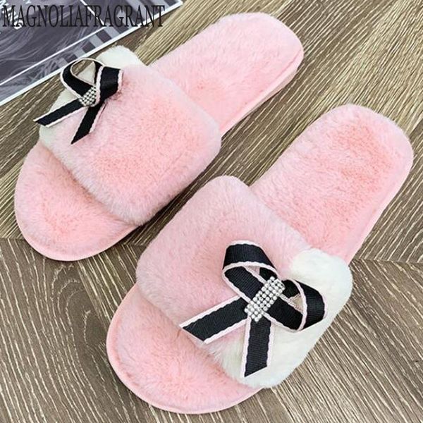 slippers women's cotton warm shoes mixed colors indoor fur female bow flat-bottom non-slip y368, Black
slippers women's cotton warm shoes mixed colors indoor fur female bow flat-bottom non-slip y368, Black