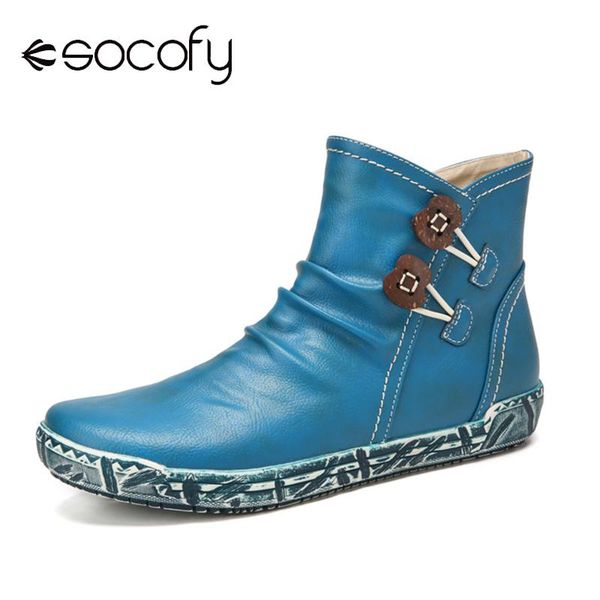 boots socofy retro women's shoe warm lining comfy elegant solid color round toe side zipper winter casual short boot 2021 ladies shoes, Black
boots socofy retro women's shoe warm lining comfy elegant solid color round toe side zipper winter casual short boot 2021 ladies shoes, Black