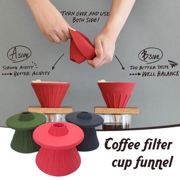 coffee filters silicone dripper kit reusable hand-made filter funnel soft reversible cup easy to clean hogard
coffee filters silicone dripper kit reusable hand-made filter funnel soft reversible cup easy to clean hogard