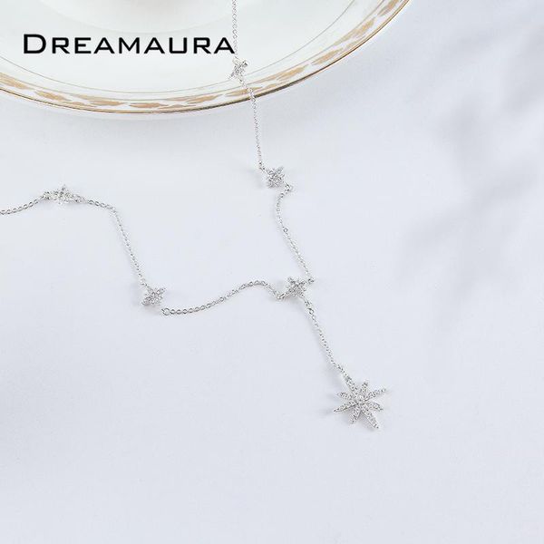 pendant necklaces 2021 delicate chain design selling necklace with star pattern add cubic zircon stones for women party, Silver
pendant necklaces 2021 delicate chain design selling necklace with star pattern add cubic zircon stones for women party, Silver