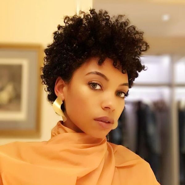 short human hair wigs for women brazilian afro kinky curly wavy bob none lace front wig, Black;brown
short human hair wigs for women brazilian afro kinky curly wavy bob none lace front wig, Black;brown