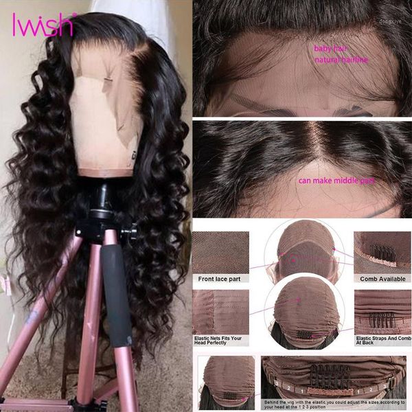 13x4 150% density deep wave wig peruvian remy lace front colored short transparent human hair wigs for women1, Black;brown
13x4 150% density deep wave wig peruvian remy lace front colored short transparent human hair wigs for women1, Black;brown