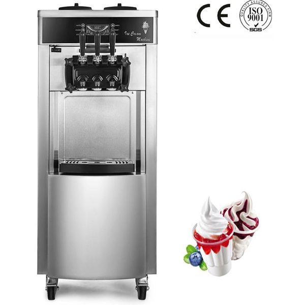 ice cream making machine 3 flavors commercial soft 21l-26l/h cone 110v/220v 2200w
ice cream making machine 3 flavors commercial soft 21l-26l/h cone 110v/220v 2200w