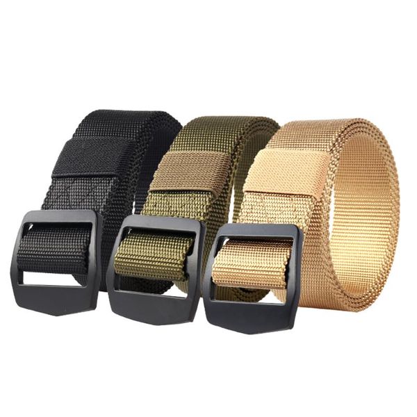 belts men's and women's military training belt outdoor tactical leisure japanese word buckle imitation nylon black, Black;brown
belts men's and women's military training belt outdoor tactical leisure japanese word buckle imitation nylon black, Black;brown