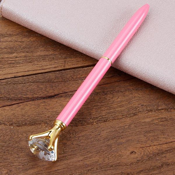 ballpoint pens cute gem pen crystal glass diamond metal beautiful gift school office supplies, Blue;orange
ballpoint pens cute gem pen crystal glass diamond metal beautiful gift school office supplies, Blue;orange