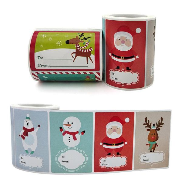 gift wrap 250pcs/roll christmas name tags adhesive stickers present box envenlope card stationery seal labels decals decoration
gift wrap 250pcs/roll christmas name tags adhesive stickers present box envenlope card stationery seal labels decals decoration