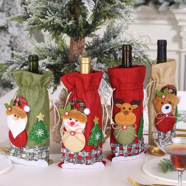 christmas decorations stylish wine bottle cover polka dot bags for festival decoration bottles comtainer party rave gift accessories1
christmas decorations stylish wine bottle cover polka dot bags for festival decoration bottles comtainer party rave gift accessories1