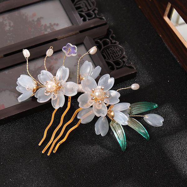 hair clips & barrettes retro hairpins accessories for women pearl flower side comb elegant classic jewelry chinese style headwear, Golden;silver
hair clips & barrettes retro hairpins accessories for women pearl flower side comb elegant classic jewelry chinese style headwear, Golden;silver