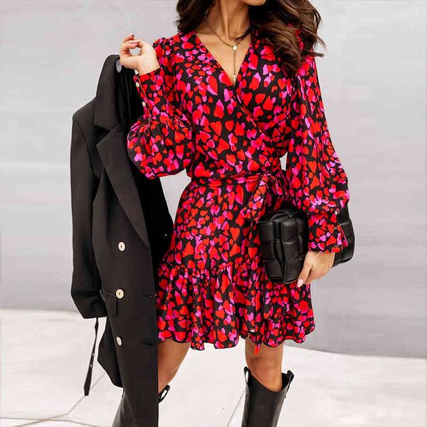 women's t-shirt spring long lantern sleeve print wrapping elegant ladies drooling red neck girly autumn party line office, White
women's t-shirt spring long lantern sleeve print wrapping elegant ladies drooling red neck girly autumn party line office, White