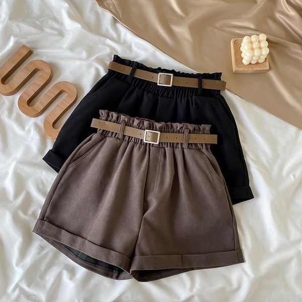 women's shorts real s cost-effective casual pants for women spring and autumn fashion, White;black 
women's shorts real s cost-effective casual pants for women spring and autumn fashion, White;black
