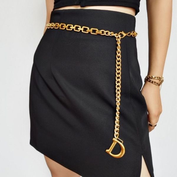 women gold chains belts fashion designers belt link luxury waist chain womens metal alloy dress accessories waistband girdle, Black;brown
women gold chains belts fashion designers belt link luxury waist chain womens metal alloy dress accessories waistband girdle, Black;brown