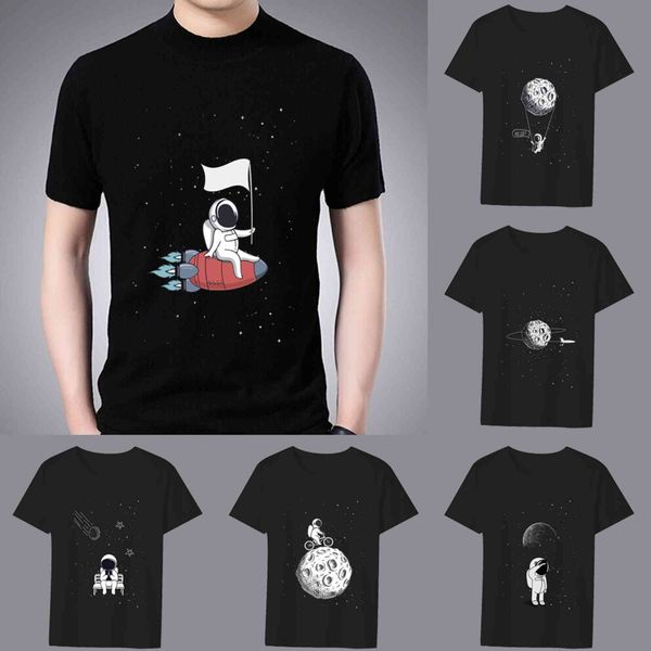fashionable men's t-shirt, classic small astronaut printed shirt seri, all-round combination, casual, round neck, comfortable, suitable, White;black
fashionable men's t-shirt, classic small astronaut printed shirt seri, all-round combination, casual, round neck, comfortable, suitable, White;black