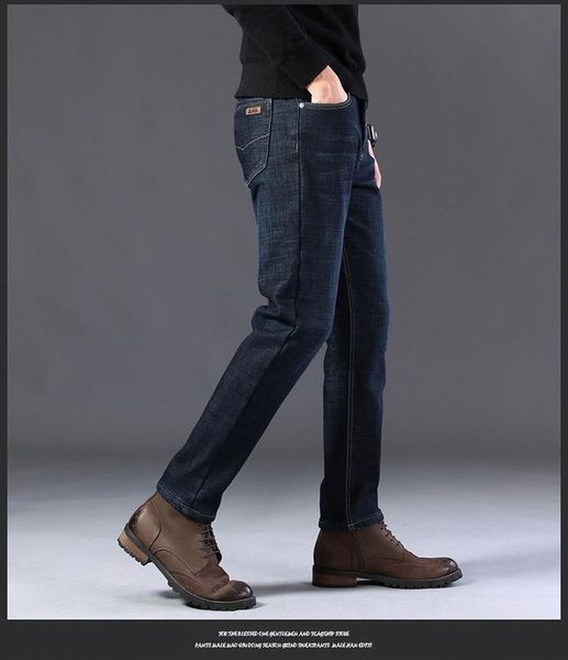 men's jeans 2021 straight winter classic business casual thickening elastic brand pants blue black
men's jeans 2021 straight winter classic business casual thickening elastic brand pants blue black