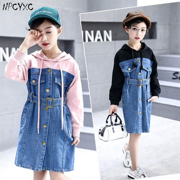 spring girls hoodies children autumn clothes patchwork denim jacket kids outerwear long sleeve teens outfits costume 4-13 y jackets, Blue;gray
spring girls hoodies children autumn clothes patchwork denim jacket kids outerwear long sleeve teens outfits costume 4-13 y jackets, Blue;gray