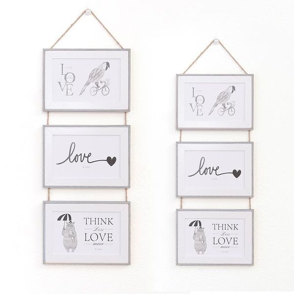 inch 7 nordic po frame wall combination siamese triple hanging fashion decoration frames
inch 7 nordic po frame wall combination siamese triple hanging fashion decoration frames