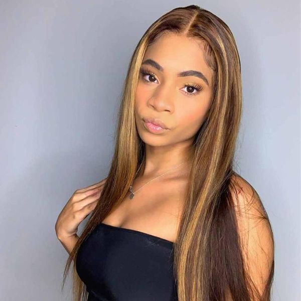 lace wigs highlight brown front human hair pre plucked with baby straight brazilian remy 180% density, Black;brown
lace wigs highlight brown front human hair pre plucked with baby straight brazilian remy 180% density, Black;brown
