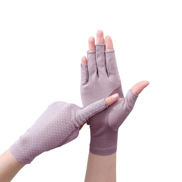 five fingers gloves women half summer stretch thin semi-finger driving anti-slip sunscreen anti-uv fingerless mittens, Blue;gray
five fingers gloves women half summer stretch thin semi-finger driving anti-slip sunscreen anti-uv fingerless mittens, Blue;gray