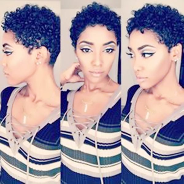 brazilian machine made short curly wigs for black women natural color african american afro kinky human hair pixie wig, Black;brown
brazilian machine made short curly wigs for black women natural color african american afro kinky human hair pixie wig, Black;brown