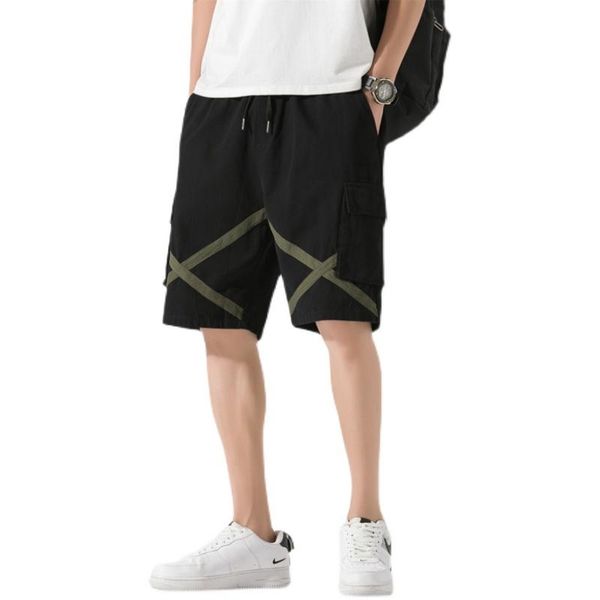 men's shorts 2021 summer cotton loose casual knee-length breathable plus size m-5xl, White;black
men's shorts 2021 summer cotton loose casual knee-length breathable plus size m-5xl, White;black
