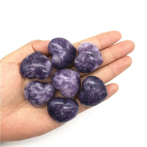 decorative objects & figurines beautiful 1pc natural purple lepidolite heart shaped quartz crystal reiki healing stone diy crystals
decorative objects & figurines beautiful 1pc natural purple lepidolite heart shaped quartz crystal reiki healing stone diy crystals