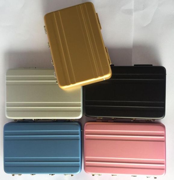 card holders fashion wallet id holder rfid slim metal wallets business case protect s purse travel cardholder porte carteira, Brown;gray
card holders fashion wallet id holder rfid slim metal wallets business case protect s purse travel cardholder porte carteira, Brown;gray
