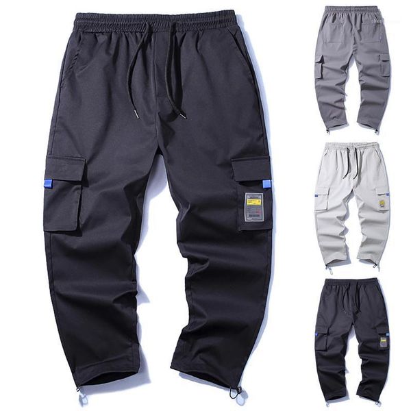 men harajuku wide leg cargo pants 2021 streetwear vintage harem male khaki fashions sweatpants cotton trousers men's, Black
men harajuku wide leg cargo pants 2021 streetwear vintage harem male khaki fashions sweatpants cotton trousers men's, Black